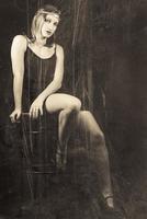 sensual woman of the 30s photo