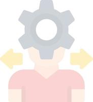 diseño de icono de vector de proceso de toma de decisiones