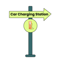 Autoladestation für Ihre Reise png