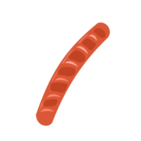 hähnchenwurst auf plattensymbolillustration png