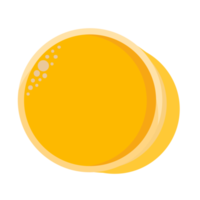 illustration d'icône de jus d'orange png