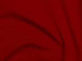 red velvet fabric texture used as background. Empty red fabric background of soft and smooth textile material. There is space for text. photo