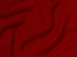 red velvet fabric texture used as background. Empty red fabric background of soft and smooth textile material. There is space for text. photo