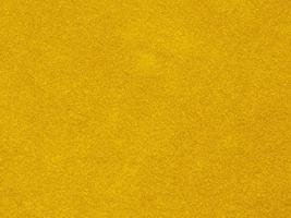 yellow velvet fabric texture used as background. Empty yellow  fabric background of soft and smooth textile material. There is space for text photo