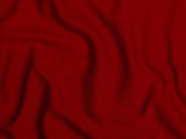 red velvet fabric texture used as background. Empty red fabric background of soft and smooth textile material. There is space for text. photo
