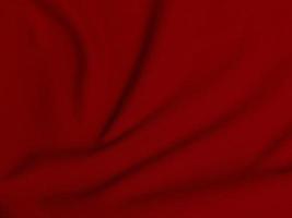red velvet fabric texture used as background. Empty red fabric background of soft and smooth textile material. There is space for text. photo