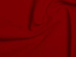 red velvet fabric texture used as background. Empty red fabric background of soft and smooth textile material. There is space for text. photo
