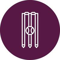 Wicket Vector Icon