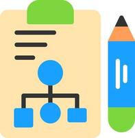 Project Plan Vector Icon Design