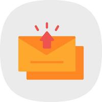 Email Blasts Vector Icon Design