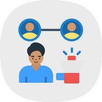 Public Relations Vector Icon Design