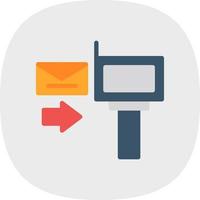 Direct Mail Vector Icon Design