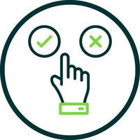 Customer Satisfaction Vector Icon Design