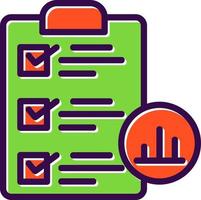 Project Status Vector Icon Design