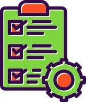 Project Management Vector Icon Design