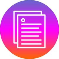 Documentation Vector Icon Design