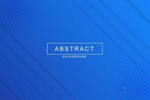 Gradient modern blue abstact background vector