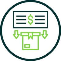 Pay Upon Delivery Vector Icon Design