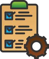 Project Management Vector Icon Design