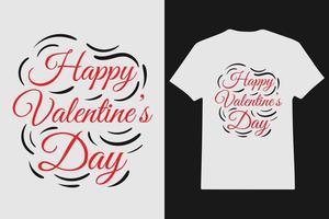 vector de diseño de camisetas del día de san valentín, diseño de camisetas para el feliz día de san valentín, estampado de ropa, deshierbe, momento romántico, moda femenina, aniversario, texto del día de san valentín con vector de corazón de amor
