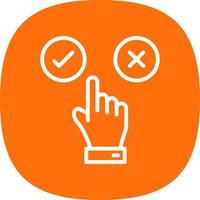 Customer Satisfaction Vector Icon Design