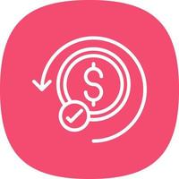 Cashback Guarantee Vector Icon Design