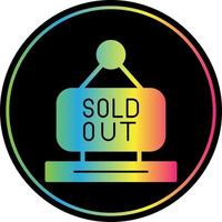 Sold Out Vector Icon Design