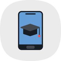 Online Courses Vector Icon Design