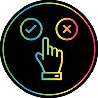 Customer Satisfaction Vector Icon Design