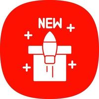 New Product Launch Vector Icon Design