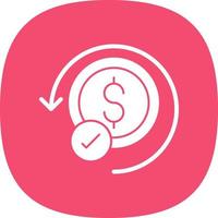 Cashback Guarantee Vector Icon Design