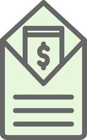 Salary Vector Icon Design