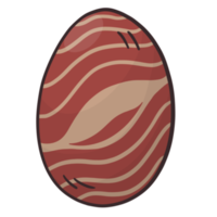 Easter eggs cartoon style. Easter eggs Paschal eggs image as cartoon colorful style for the Christian feast of Easter, which celebrates the resurrection of Jesus png