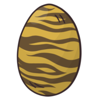 Easter eggs cartoon style. Easter eggs Paschal eggs image as cartoon colorful style for the Christian feast of Easter, which celebrates the resurrection of Jesus png