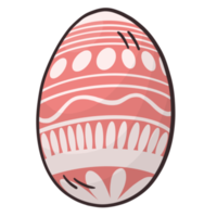 Pasqua uova cartone animato stile. Pasqua uova pasquale uova Immagine come cartone animato colorato stile per il cristiano festa di Pasqua, quale celebra il risurrezione di Gesù png