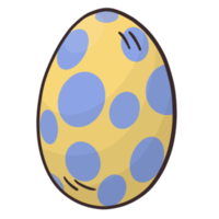 Easter eggs cartoon style. Easter eggs Paschal eggs image as cartoon colorful style for the Christian feast of Easter, which celebrates the resurrection of Jesus png