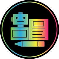 Bots Copywriting Vector Icon Design