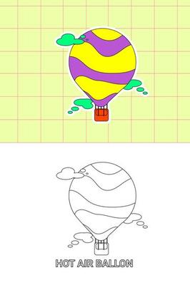 colouring page of all kind transportation