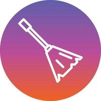 Sweeping Vector Icon Design