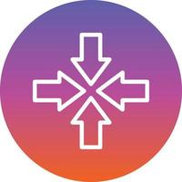 Minimize Vector Icon Design