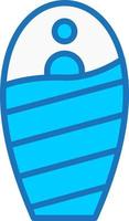 Sleeping Bag Vector Icon