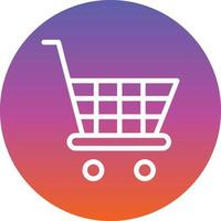 Shopping Cart Vector Icon Design