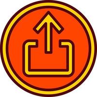 Upload Arrow Vector Icon