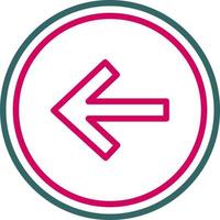 Left Arrow Vector Icon