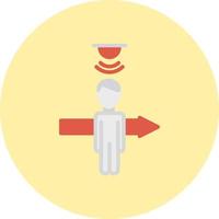 Motion Sensor Vector Icon