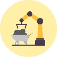 Robot Arm Vector Icon