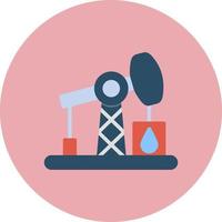 Drilling Rig Vector Icon