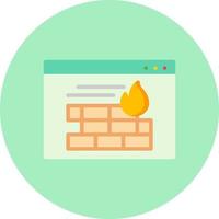 Firewall Vector Icon