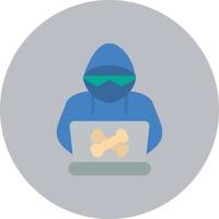 icono de vector de hacker