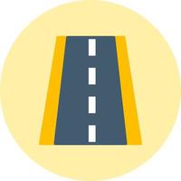 icono de vector de carretera